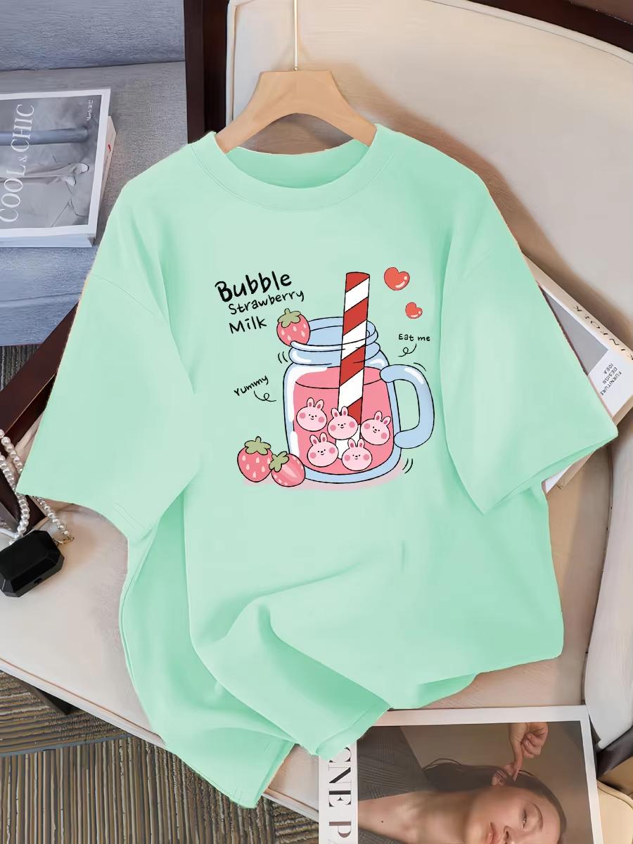 Sweet Rabbit Strawberry Beverage Printed Childrens Tshirt 2026 Personalized Parentchild Outfit for Both Unisex and Women 3XL
Sweet Rabbit Strawberry Beverage Printed Childrens Tshirt 2026 Personalized Parentchild Outfit for Both Unisex and Women 3XL