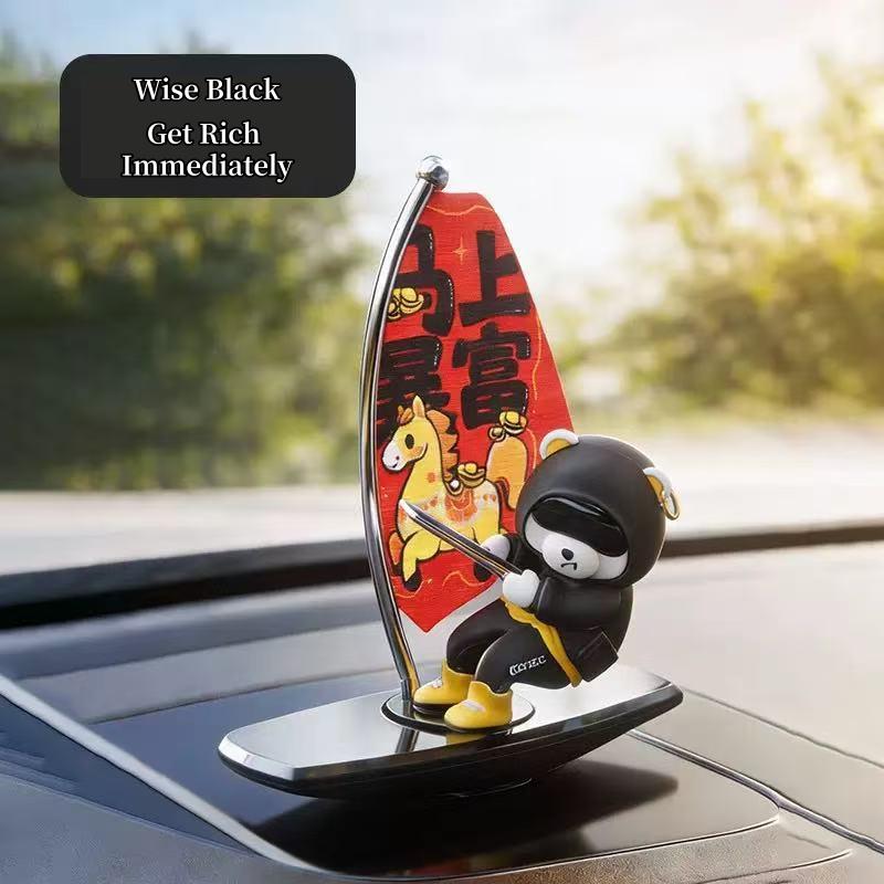 Dashboard Car Decorations sailboat Bear Magnetic Parking Number Plate Creative Car Cartoon Interior Interior Accessories
Dashboard Car Decorations sailboat Bear Magnetic Parking Number Plate Creative Car Cartoon Interior Interior Accessories