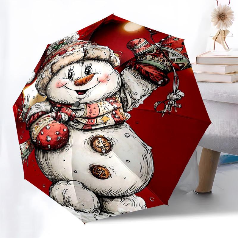 1pc Christmas Snowman with Festive Balloons Automatic Opening Umbrella with Foldable Design, 8-Iron Frame, Perfect Holiday Gift for Fans, Travelers, a
1pc Christmas Snowman with Festive Balloons Automatic Opening Umbrella with Foldable Design, 8-Iron Frame, Perfect Holiday Gift for Fans, Travelers, a