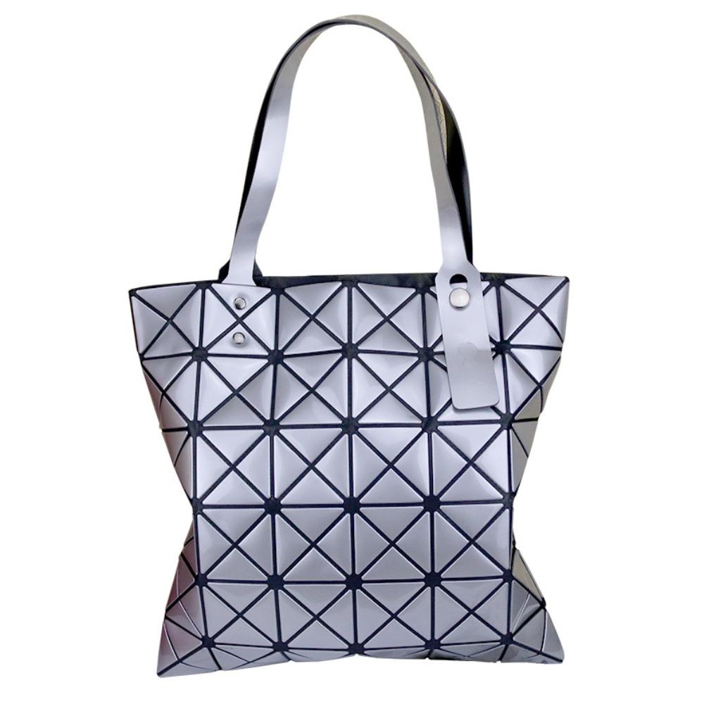 Fashion Tote Bag Women s Classic Six-grid Shoulder Women s Bag Office Worker Geometric Diamond Laser Glossy Folding Handbag серебряный
Fashion Tote Bag Women s Classic Six-grid Shoulder Women s Bag Office Worker Geometric Diamond Laser Glossy Folding Handbag серебряный
