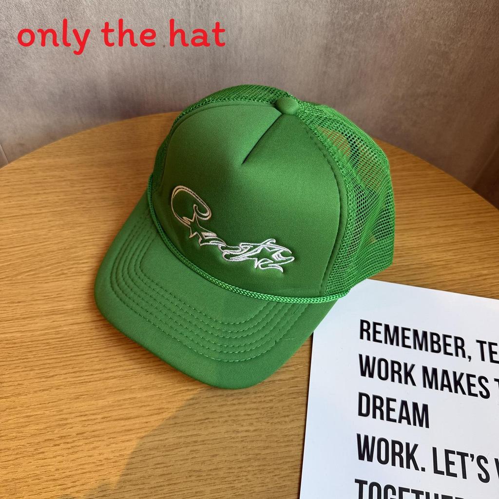 Embroidered Letter Mesh Baseball Cap For Men Women Sunshield Street Style зелений
Embroidered Letter Mesh Baseball Cap For Men Women Sunshield Street Style зелений