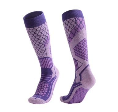 Ski Compression Socks For Men Women Thermal Cycling Socks With Cushion Sole Moisture Wicking Hiking Socks Winter Warm Long Socks M (35-39) фіолетовий
Ski Compression Socks For Men Women Thermal Cycling Socks With Cushion Sole Moisture Wicking Hiking Socks Winter Warm Long Socks M (35-39) фіолетовий