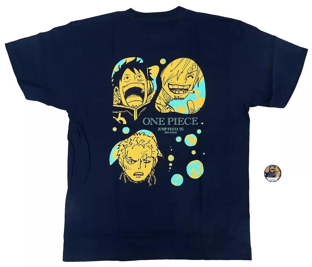 Jump Shueisha One Piece Navy T T-Shirt Luffy Zoro Sanji Can Badge Limited Edition S
Jump Shueisha One Piece Navy T T-Shirt Luffy Zoro Sanji Can Badge Limited Edition S
