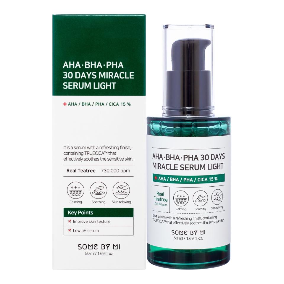 Лёгкая сыворотка для лица SOME BY MI с кислотами 50мл (AHA-BHA-PHA 30 DAYS MIRACLE SERUM LIGHT), Подарок подруге, девушке, жене, на праздник,
Лёгкая сыворотка для лица SOME BY MI с кислотами 50мл (AHA-BHA-PHA 30 DAYS MIRACLE SERUM LIGHT), Подарок подруге, девушке, жене, на праздник,
