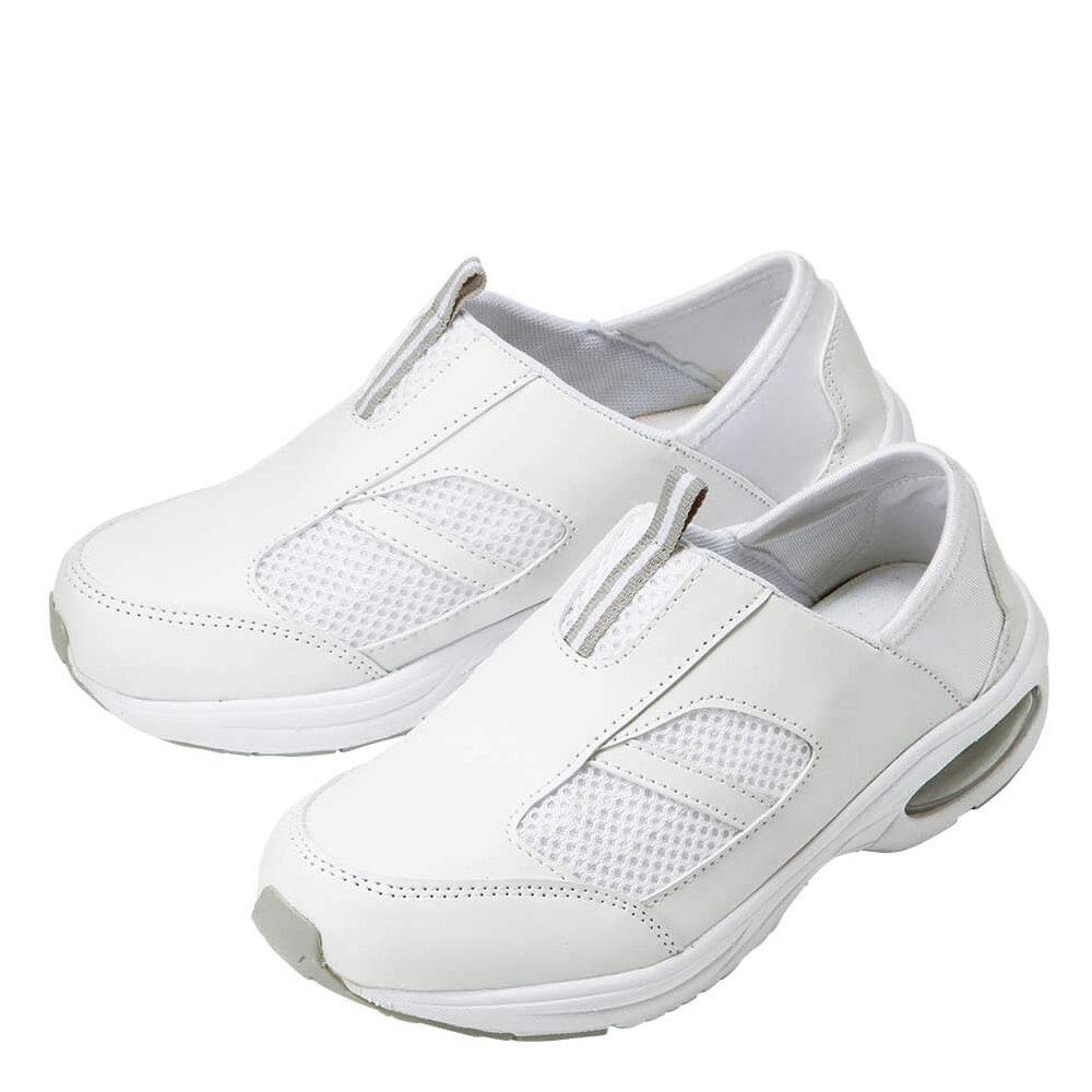 Nursery Deodorizing Cushion 2-Way Shoes with Soft Insoles, Lightweight, Unisex, Size 23.5, White, 205288A
Nursery Deodorizing Cushion 2-Way Shoes with Soft Insoles, Lightweight, Unisex, Size 23.5, White, 205288A