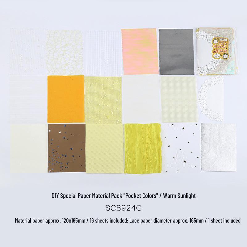 Letter Lover DIY Paper Pack: 17 Multicolor Sheets for Journals, 6 Unique Styles
Letter Lover DIY Paper Pack: 17 Multicolor Sheets for Journals, 6 Unique Styles