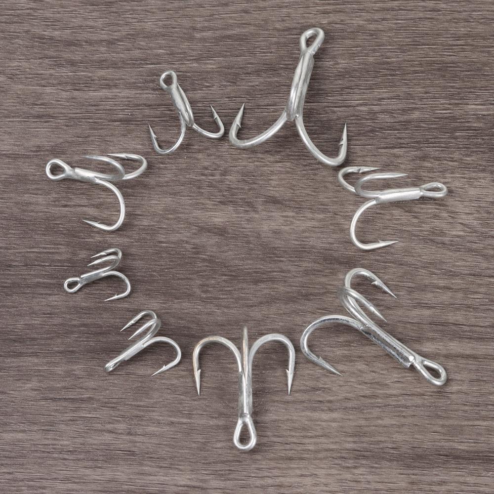 Water Saltwater Lure Angling Supplies Sea Trolling Fishhooks 4X Treble Hook Triple Anchor Hooks #6
Water Saltwater Lure Angling Supplies Sea Trolling Fishhooks 4X Treble Hook Triple Anchor Hooks #6