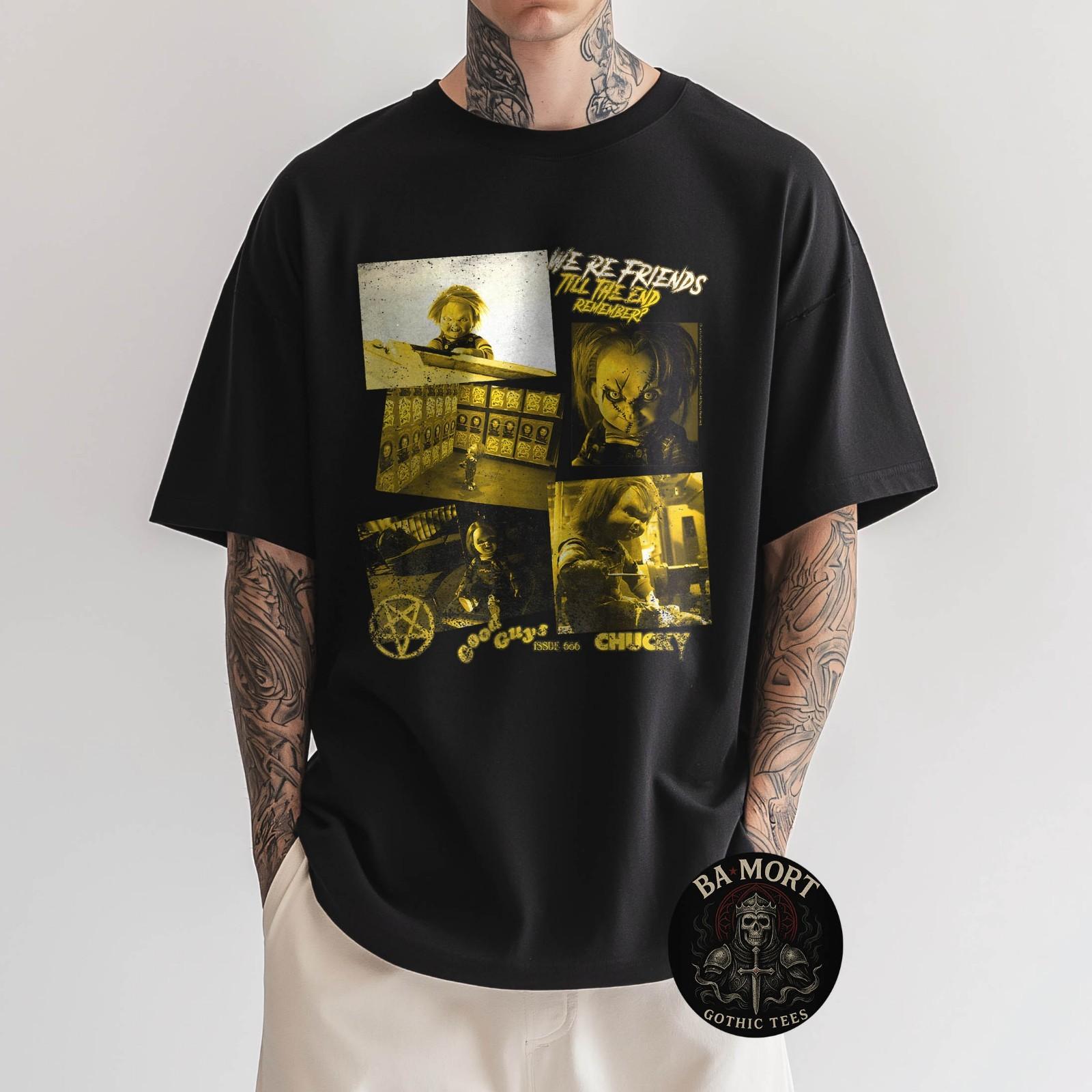 Chucky Golden Horror Panels Retro T-Shir 5XL різнокольоровий
Chucky Golden Horror Panels Retro T-Shir 5XL різнокольоровий