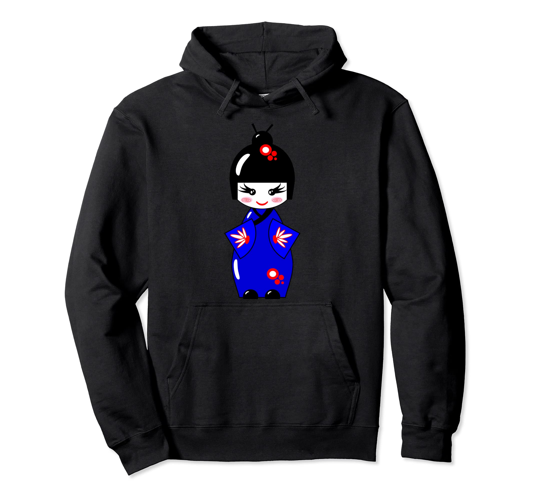 Japanese Kokeshi Doll Hoodie чёрный
Japanese Kokeshi Doll Hoodie чёрный