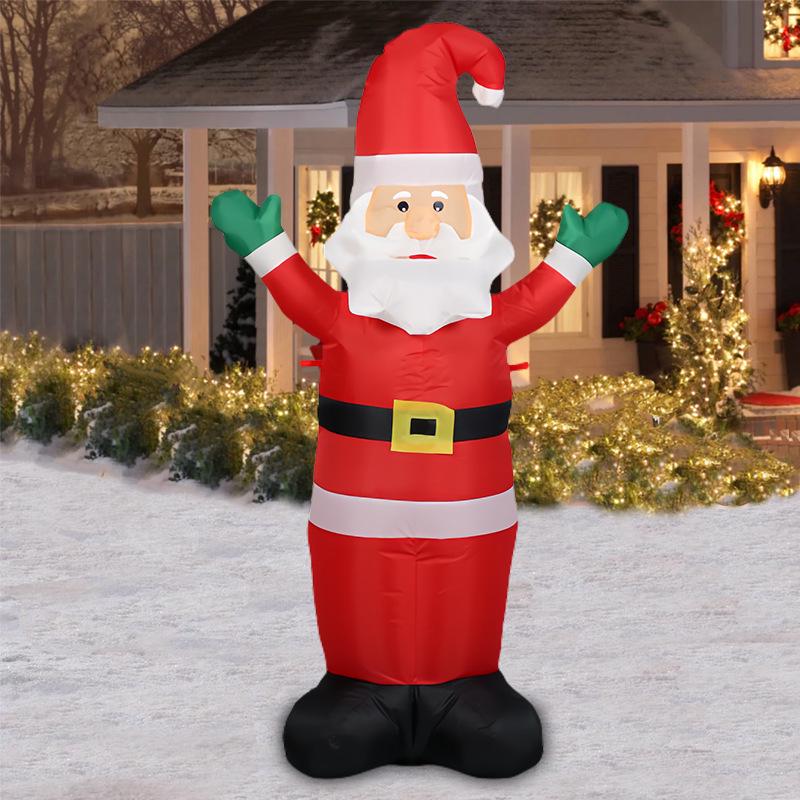 4FT Inflatable Waving Santa Claus with LED Lights for Outdoor Christmas Decoration EU Plug
4FT Inflatable Waving Santa Claus with LED Lights for Outdoor Christmas Decoration EU Plug
