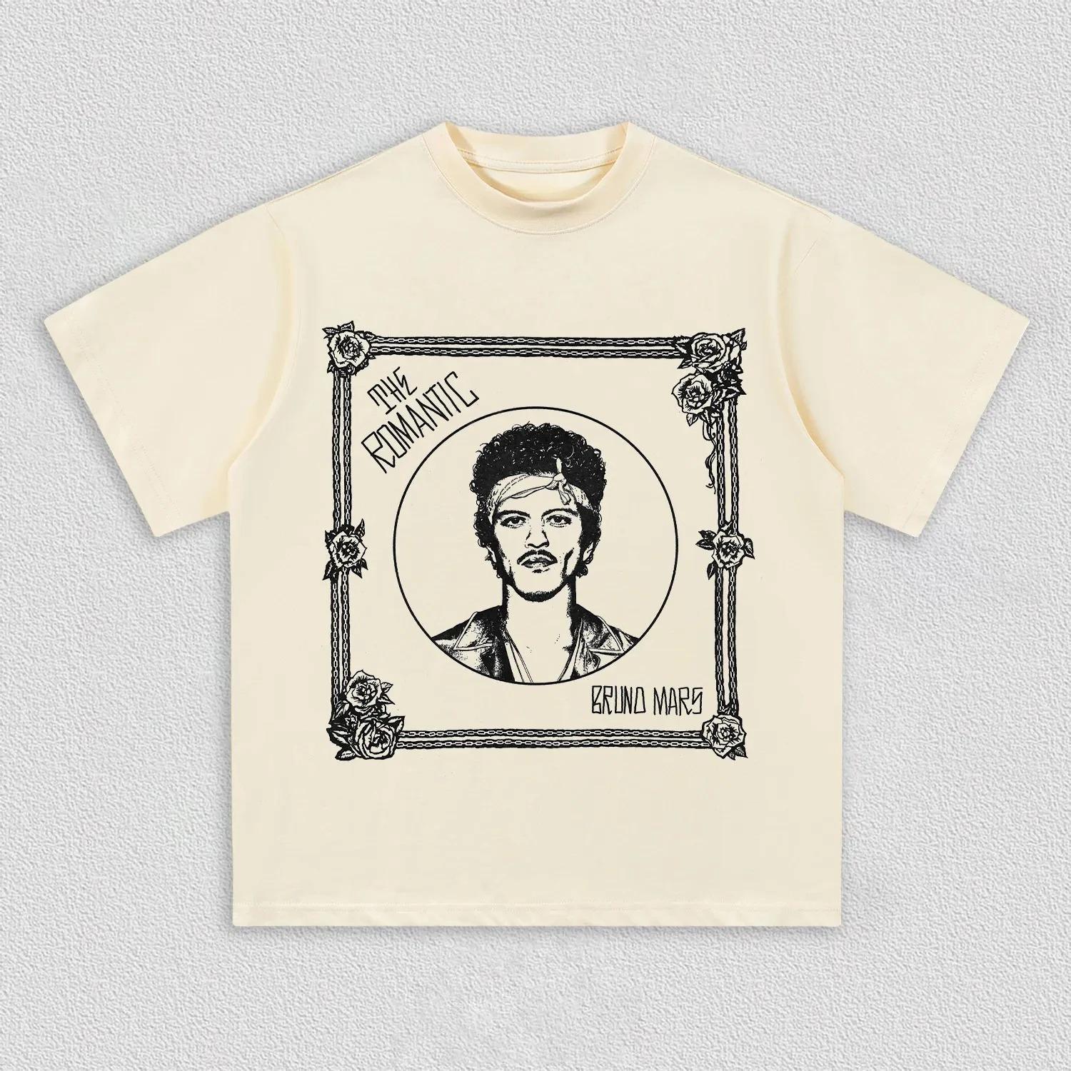 Bruno Mars The Romantic Gothic Frame Vintage Streetwear Pop Rock Concert Fan Merch T-Shirt XXXL
Bruno Mars The Romantic Gothic Frame Vintage Streetwear Pop Rock Concert Fan Merch T-Shirt XXXL