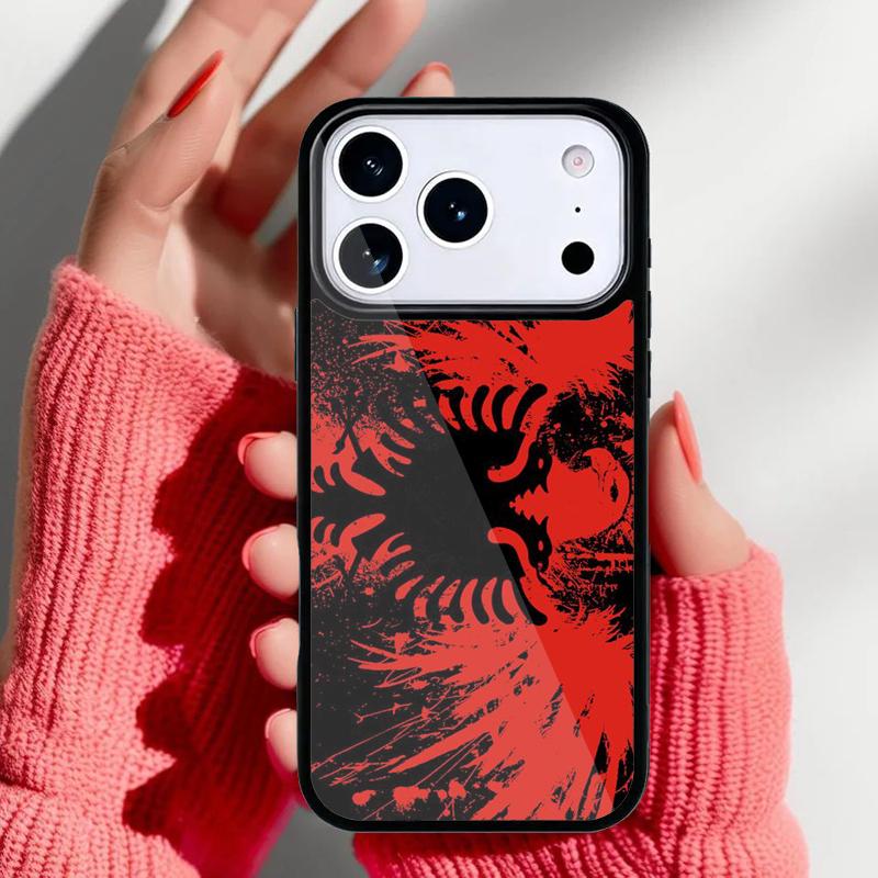 Albania Albanians Flag Art Phone Case for iPhone 17 16 15 14 13 Pro Max Back Cover for 12 11 Pro Coque iPhone 16e
Albania Albanians Flag Art Phone Case for iPhone 17 16 15 14 13 Pro Max Back Cover for 12 11 Pro Coque iPhone 16e