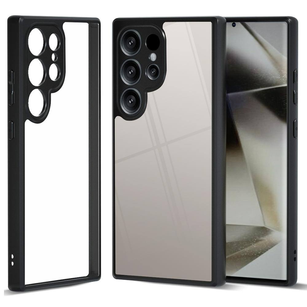 IBMRS For Samsung Galaxy S25 Ultra Case TPU+PC Heavy Duty Shockproof Phone Cover Camera Protection Transparent Black
IBMRS For Samsung Galaxy S25 Ultra Case TPU+PC Heavy Duty Shockproof Phone Cover Camera Protection Transparent Black