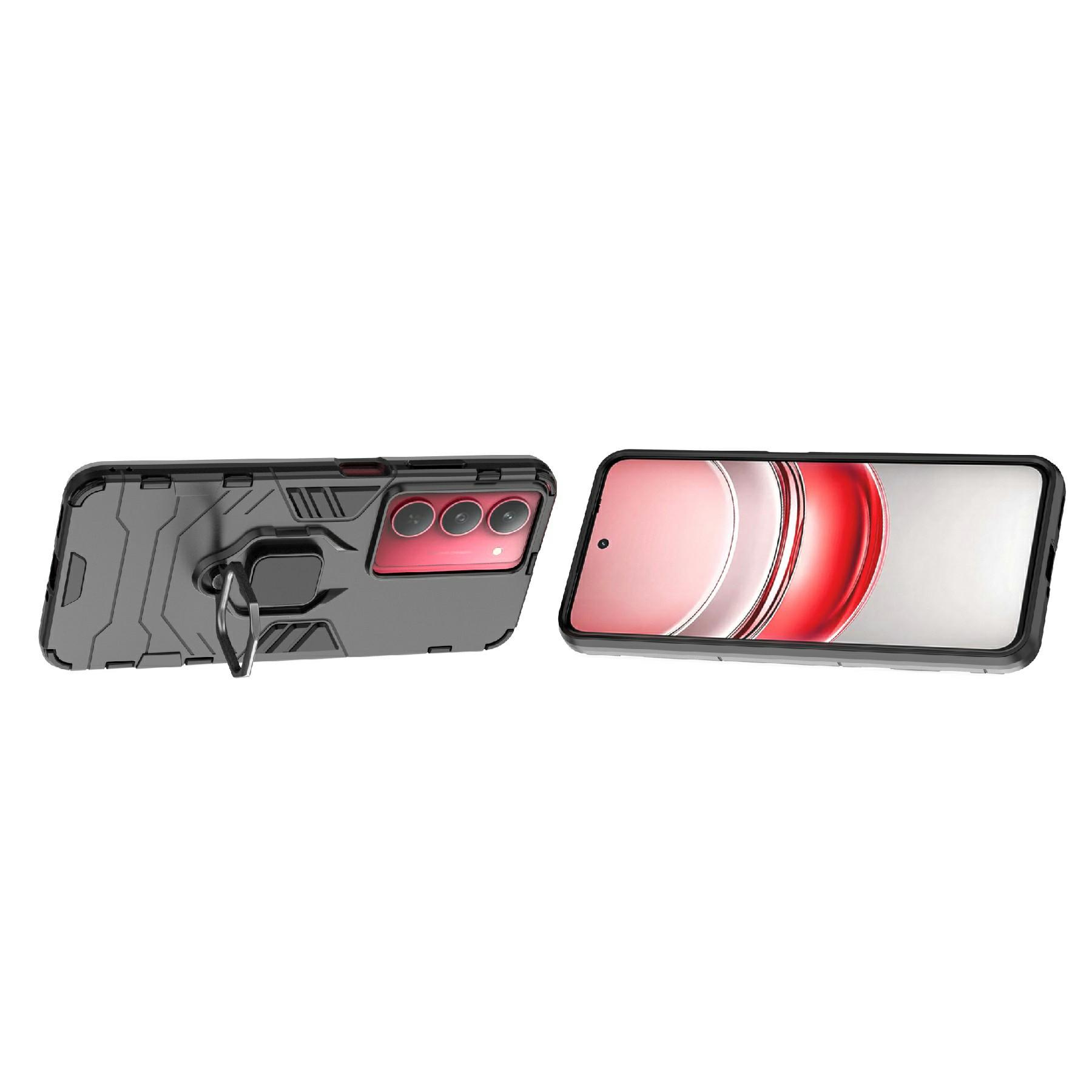 For Realme V60 Pro 5G Case PC+TPU Protective Phone Cover with Ring Kickstand Red
For Realme V60 Pro 5G Case PC+TPU Protective Phone Cover with Ring Kickstand Red