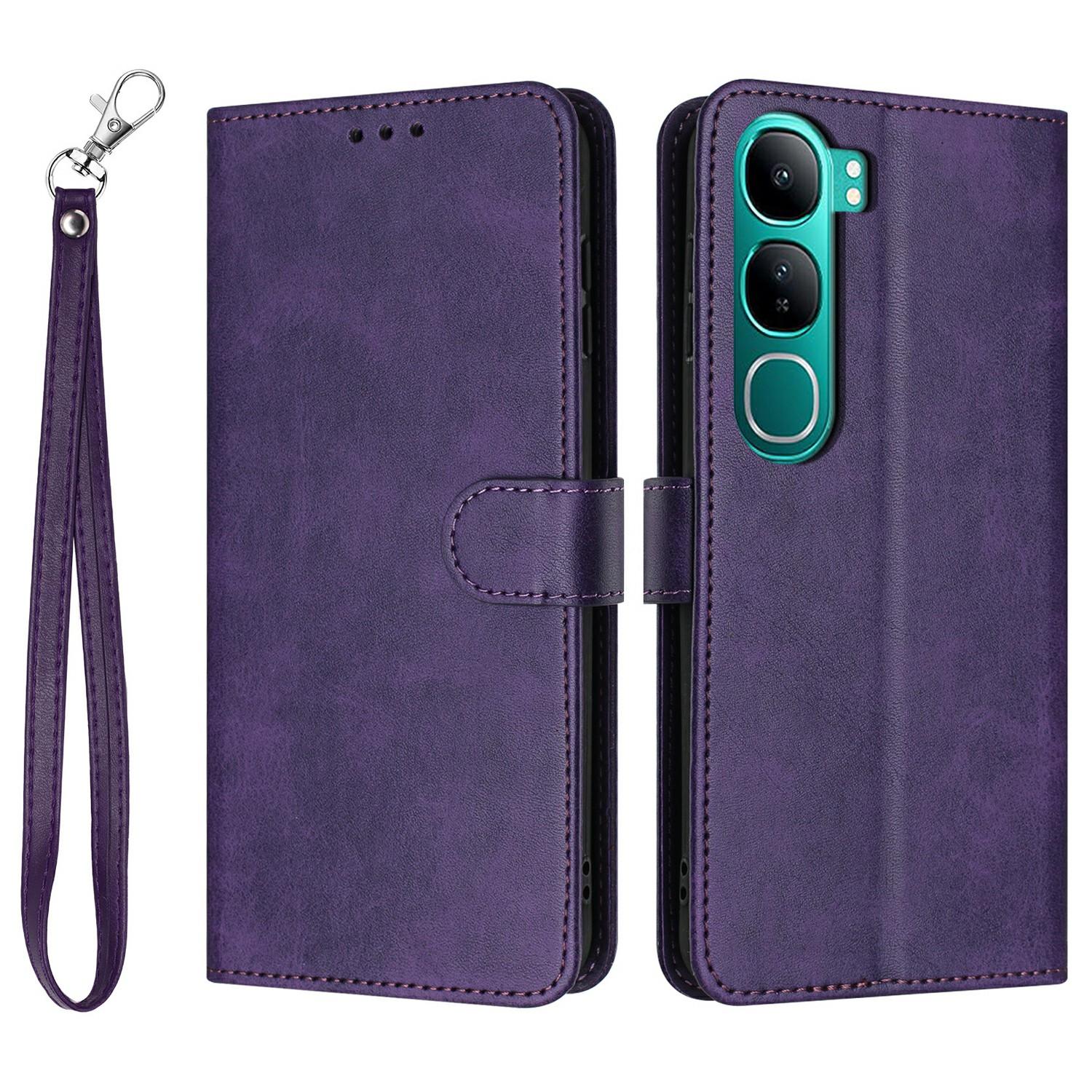 Wallet Case for vivo Y300 5G/V40 Lite (Indonesia) 4G/V40 Lite (Indonesia) 5G/Y200 5G Leather Phone Cover Calf Texture B
Wallet Case for vivo Y300 5G/V40 Lite (Indonesia) 4G/V40 Lite (Indonesia) 5G/Y200 5G Leather Phone Cover Calf Texture B