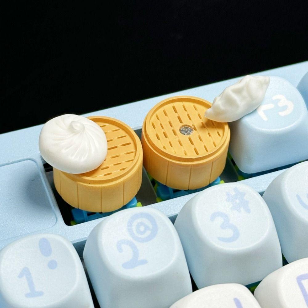 Universal Cute Dumpling Keyboard Cap Little Key Mechanical Keyboard Keycap Cross Axis Bun
Universal Cute Dumpling Keyboard Cap Little Key Mechanical Keyboard Keycap Cross Axis Bun