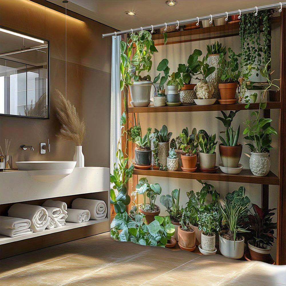 Botanical Oasis Shower Curtain- Practical And Stylish Bath Decor, Perfect For Those Who Love Nature-Inspired And Multi W60H190(CM)-1 Pcs
Botanical Oasis Shower Curtain- Practical And Stylish Bath Decor, Perfect For Those Who Love Nature-Inspired And Multi W60H190(CM)-1 Pcs
