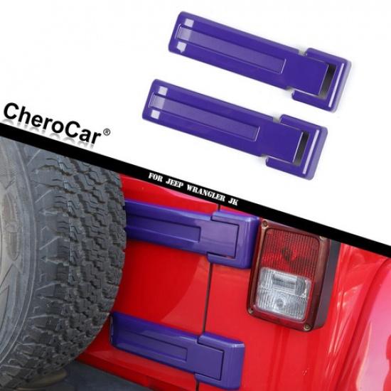 Tailgate Hinge Trim Spare Tire Bracket Covers For Jeep JK Wrangler 07-17 Purple
Tailgate Hinge Trim Spare Tire Bracket Covers For Jeep JK Wrangler 07-17 Purple