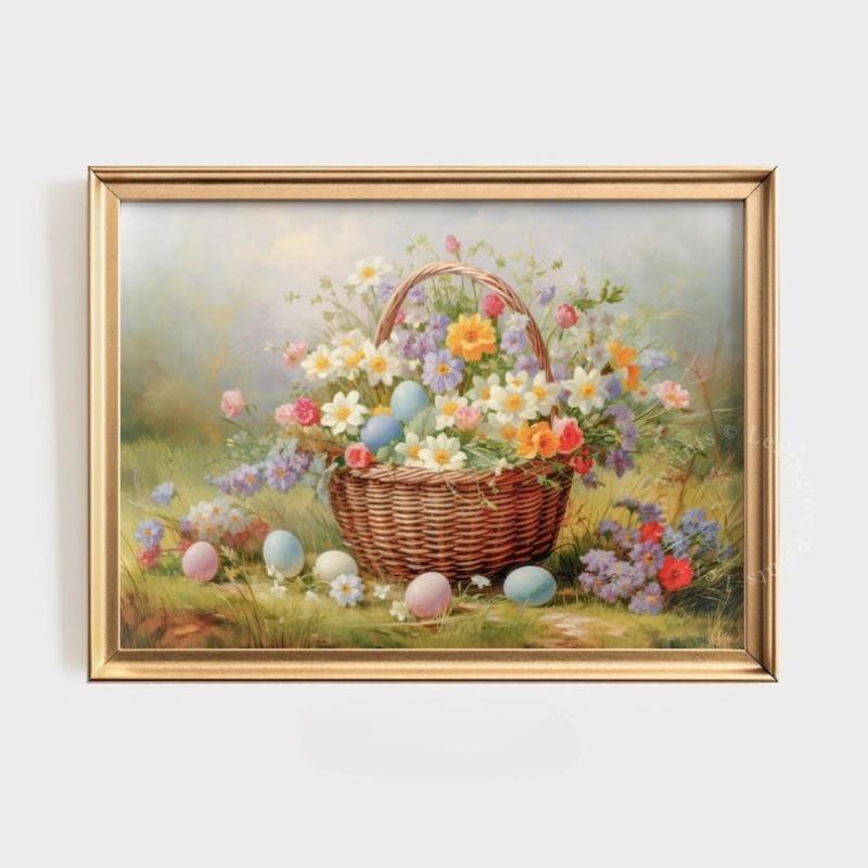 Floral Easter Basket Spring Prints Easter Wall Art Spring Print Easter Print Easter Decor Vintage Wildflower Art Farmhouse Decor 21X30CMNo Framed
Floral Easter Basket Spring Prints Easter Wall Art Spring Print Easter Print Easter Decor Vintage Wildflower Art Farmhouse Decor 21X30CMNo Framed