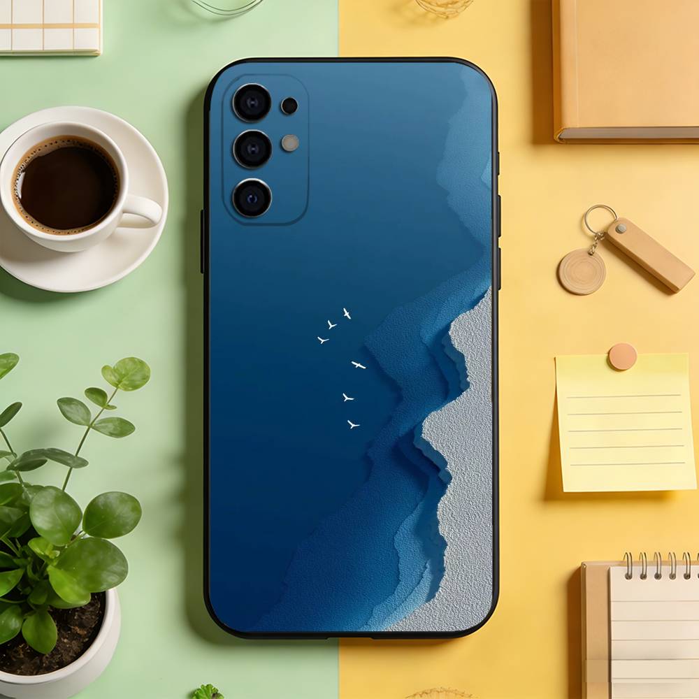 Minimalist Blue Sea Pattern Phone Case For Samsung S25,S24,S21,S22,S23,S30,Ultra,S20,Plus,Fe,Soft Silicone Black Cover Samsung S21fe
Minimalist Blue Sea Pattern Phone Case For Samsung S25,S24,S21,S22,S23,S30,Ultra,S20,Plus,Fe,Soft Silicone Black Cover Samsung S21fe