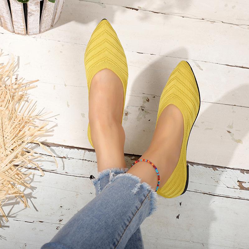 New knitted breathable shallow mouth flat sole shoes women s large size versatile fly large size women s shoes 36 жёлтый
New knitted breathable shallow mouth flat sole shoes women s large size versatile fly large size women s shoes 36 жёлтый