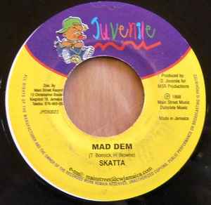 7inch Record SKATTA - Mad Dem NONE Juvenile 1998 Jamaica Reggae, Ska & Dub Used
7inch Record SKATTA - Mad Dem NONE Juvenile 1998 Jamaica Reggae, Ska & Dub Used