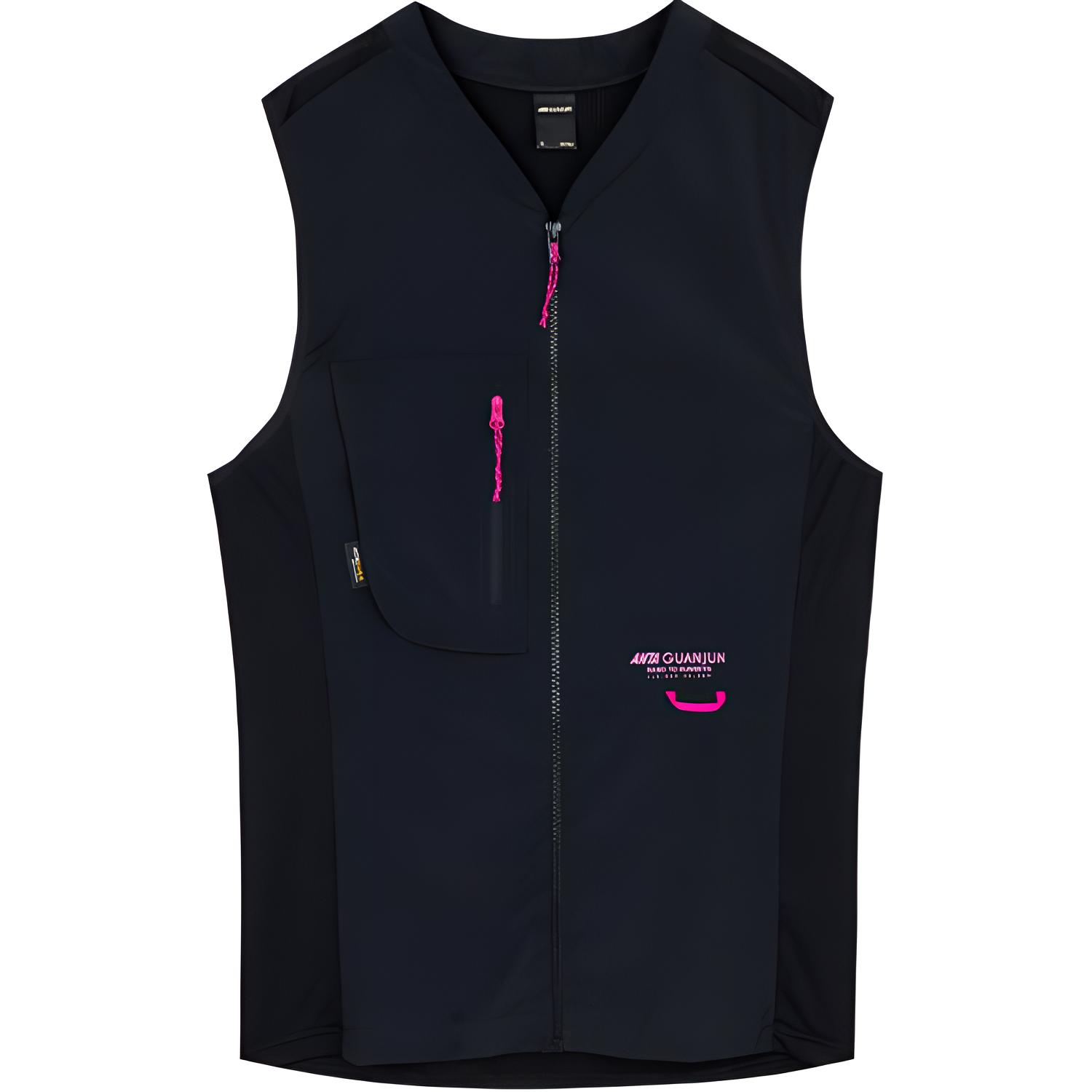 Anta Outdoor Series Letter Zipper V-образный вырез Удобный дышащий универсальный жилет без рукавов унисекс жилеты Basic-Black 172430601-4 M
Anta Outdoor Series Letter Zipper V-образный вырез Удобный дышащий универсальный жилет без рукавов унисекс жилеты Basic-Black 172430601-4 M