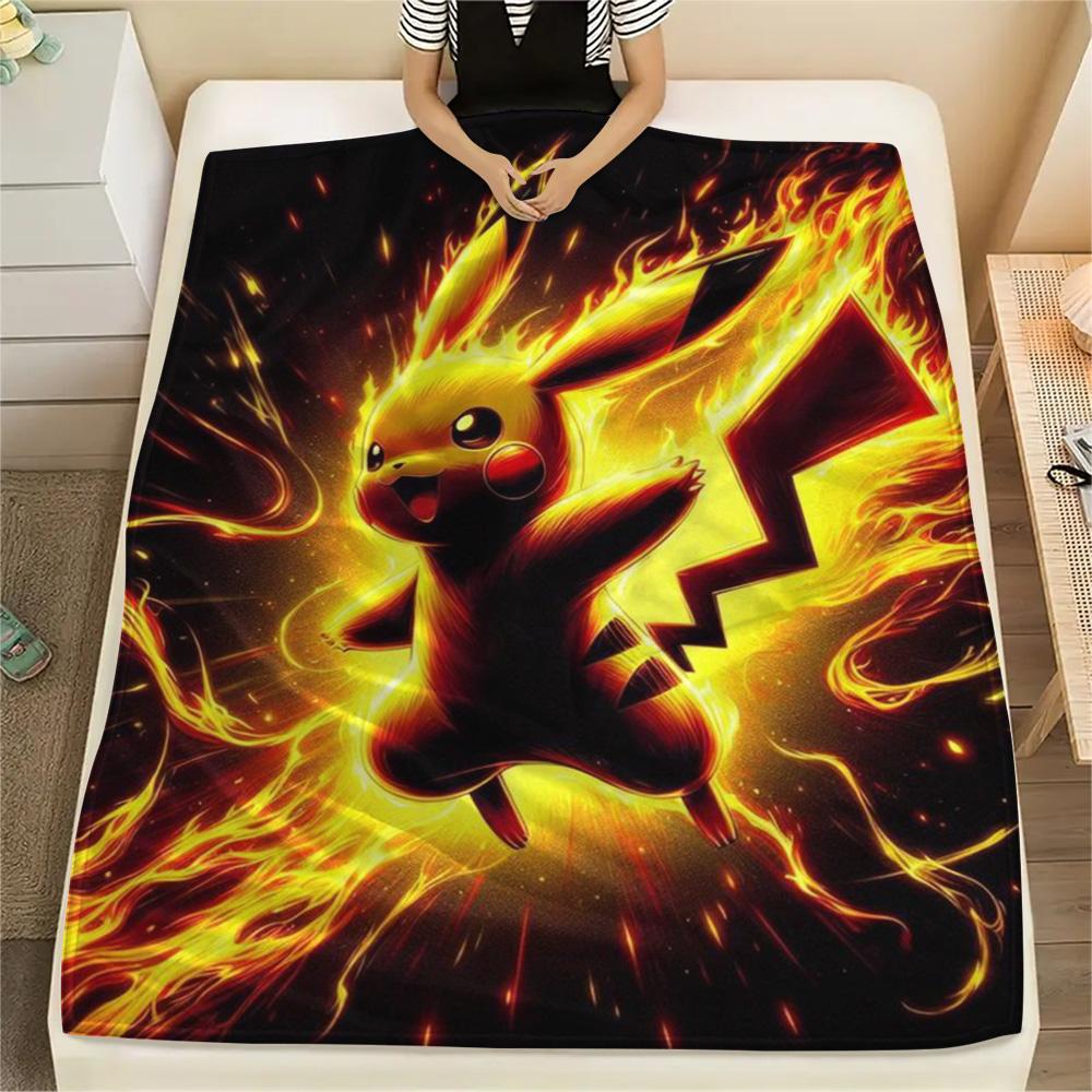 Pikachu All Season Print Flannel Blanket Warm for Sofa Bed Couch Travel Use.-TING 75x90cm
Pikachu All Season Print Flannel Blanket Warm for Sofa Bed Couch Travel Use.-TING 75x90cm