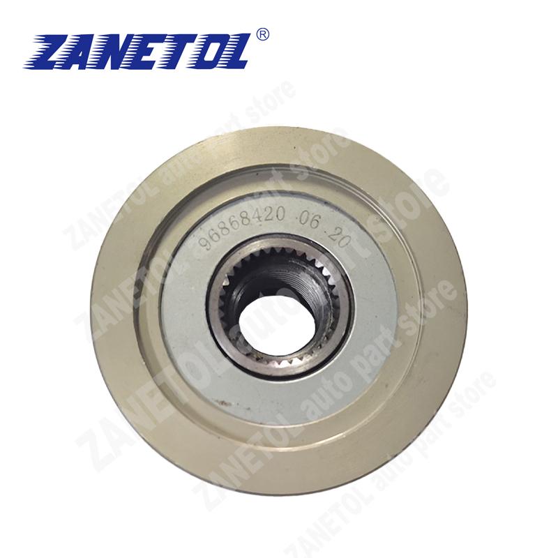 ZANETOL Hatchback Saloon Auto Alternator Pulley for CHEVROLET Captiva 2.0 2006~2016 Cruze J300 J305 2014~2015 96868420 535022610 1 pcs
ZANETOL Hatchback Saloon Auto Alternator Pulley for CHEVROLET Captiva 2.0 2006~2016 Cruze J300 J305 2014~2015 96868420 535022610 1 pcs