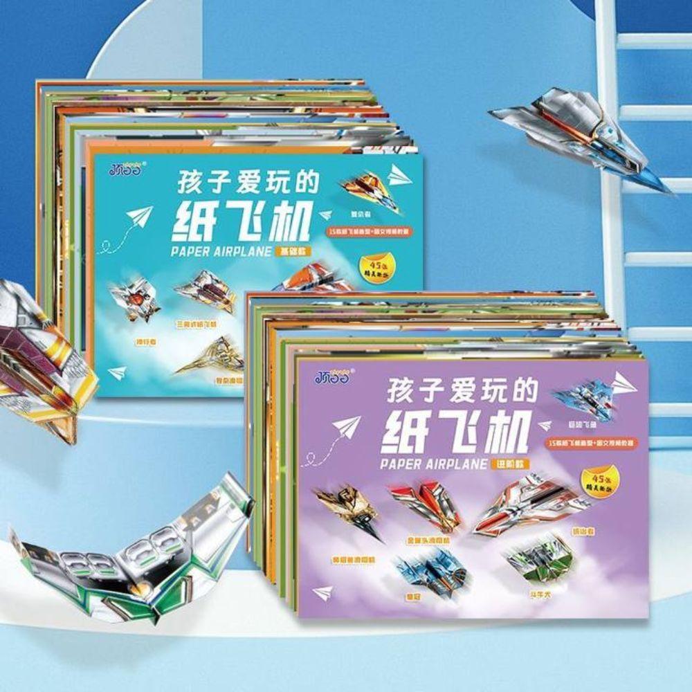 Paper Handmade Airplane Origami Art Learning Versatile Paper Aircraft Toy Boys Baby Girls Style B
Paper Handmade Airplane Origami Art Learning Versatile Paper Aircraft Toy Boys Baby Girls Style B