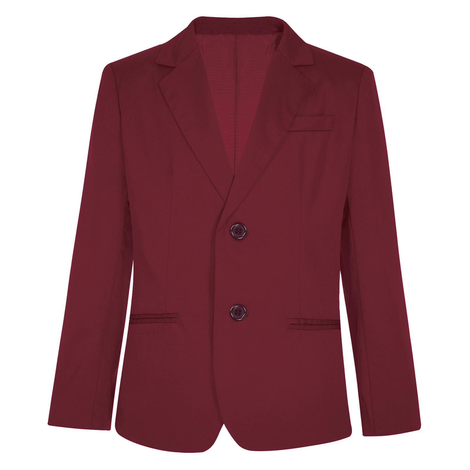 Хлопчачий піджак джентльмена з лацканами з виїмкою, на два ґудзики, з декоративними кишенями, плечовими підкладками, формальний піджак 3-4 Years бордовий
Хлопчачий піджак джентльмена з лацканами з виїмкою, на два ґудзики, з декоративними кишенями, плечовими підкладками, формальний піджак 3-4 Years бордовий