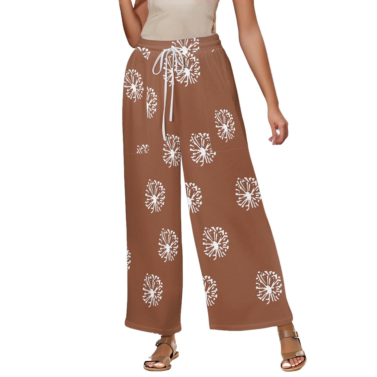 Women s Summer Elastic Tie Waist Floral Printed Cotton And Linen Loose Nine Minute Pants L винный
Women s Summer Elastic Tie Waist Floral Printed Cotton And Linen Loose Nine Minute Pants L винный