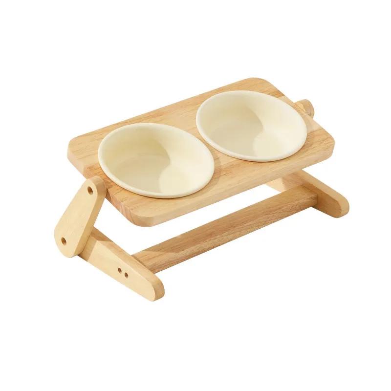 ZMaker Height Adjustable Elevated Dog Feeding Bowl Durable Oaken Non-Slip Double Bowl Ceramic Elevated Cat Bowl 29.5 16 6cm білий
ZMaker Height Adjustable Elevated Dog Feeding Bowl Durable Oaken Non-Slip Double Bowl Ceramic Elevated Cat Bowl 29.5 16 6cm білий