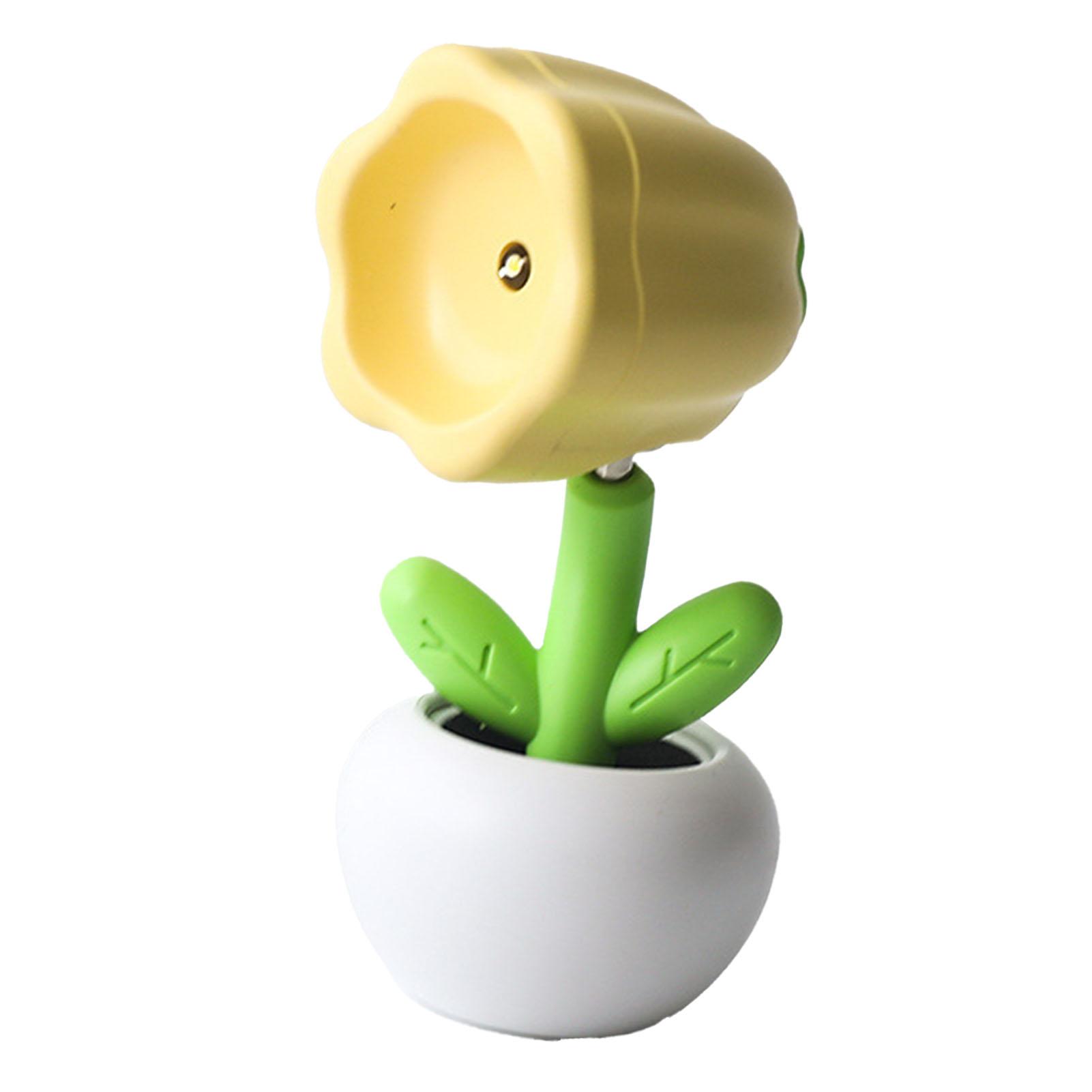 Flower Pot Night Light Small Potted Desk Lamp Adorable Plant Pot Ornament Cute Desktop Decoration
Flower Pot Night Light Small Potted Desk Lamp Adorable Plant Pot Ornament Cute Desktop Decoration