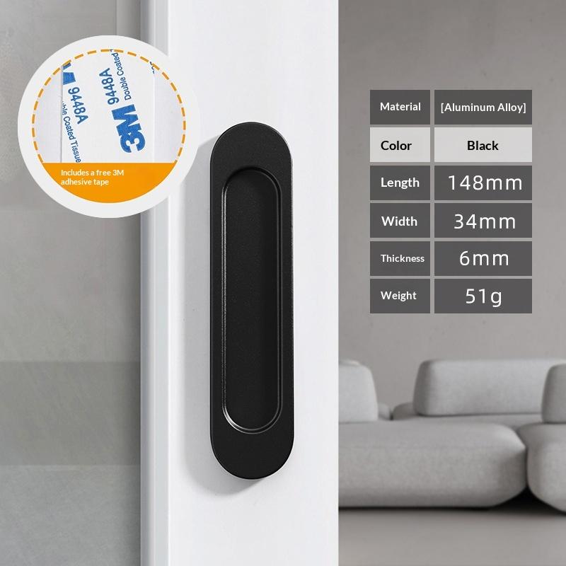 Aluminum Alloy Self Adhesive Sliding Door Handle Punch Free No Drill Needed for Kitchen Window Door Modern Look
Aluminum Alloy Self Adhesive Sliding Door Handle Punch Free No Drill Needed for Kitchen Window Door Modern Look