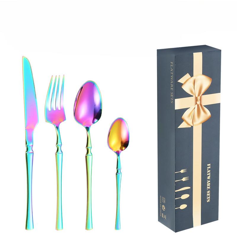 Посуда из нержавеющей стали, позолоченная посуда в стиле вестерн с небольшой талией, нож для стейка в стиле вестерн, 20 предметов, вилка и ложка 20set разноцветный
Посуда из нержавеющей стали, позолоченная посуда в стиле вестерн с небольшой талией, нож для стейка в стиле вестерн, 20 предметов, вилка и ложка 20set разноцветный