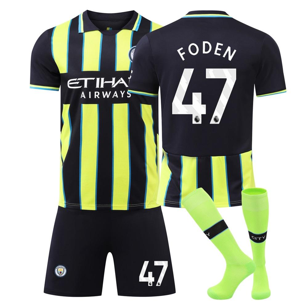 2024-25 Manchester City Away #47 FODEN Sport Training Jersey Set with Socks Teens Kids Adults Custome Name Football Kits 3XL
2024-25 Manchester City Away #47 FODEN Sport Training Jersey Set with Socks Teens Kids Adults Custome Name Football Kits 3XL