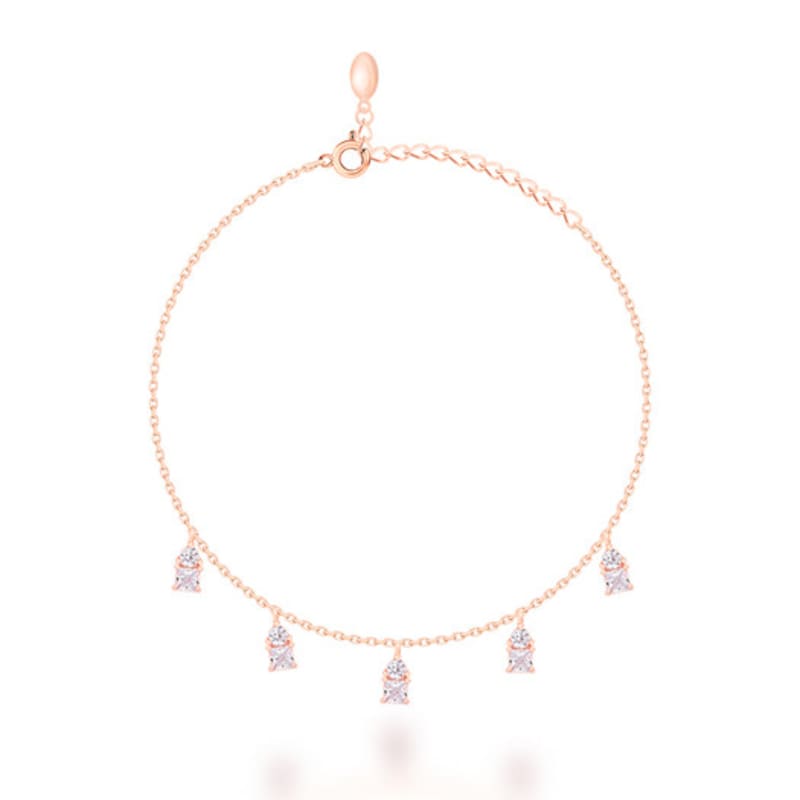 MILTON STELLE Silver Bracelet MSJ-SB180172RGWQ single type
MILTON STELLE Silver Bracelet MSJ-SB180172RGWQ single type