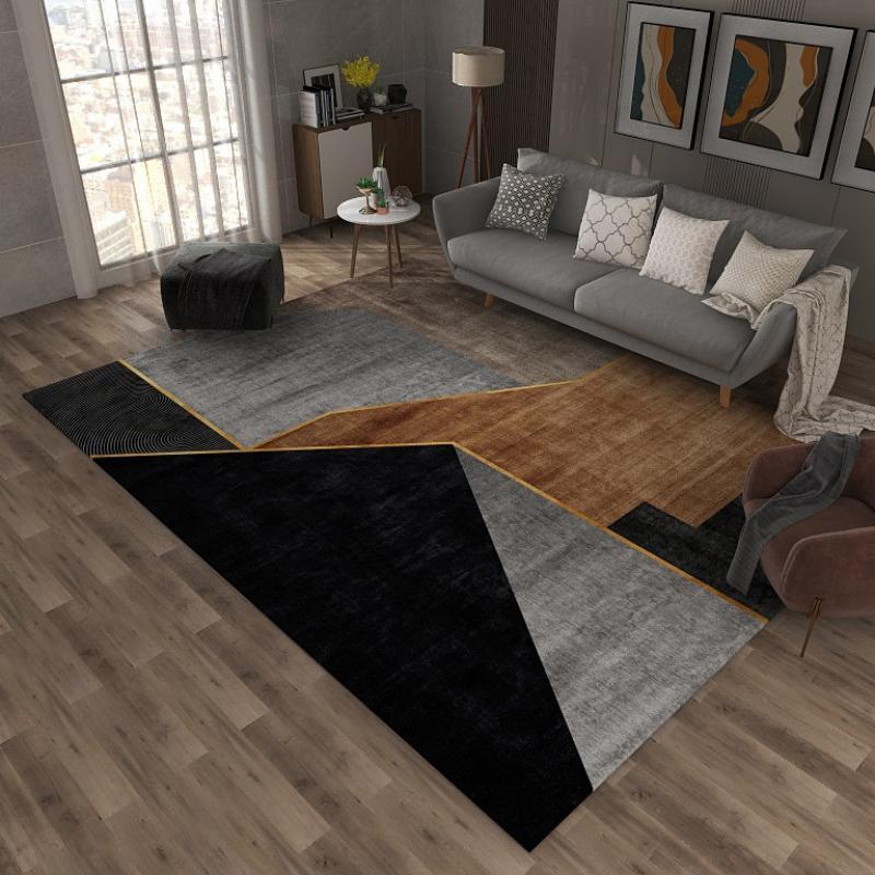 Modern Geometric Pattern Area Rug, Non-Skid Carpet for Living Room Bedroom, Soft Floor Mat, Home Decor Rug, Durable Easy Clean 40CMX60CM
Modern Geometric Pattern Area Rug, Non-Skid Carpet for Living Room Bedroom, Soft Floor Mat, Home Decor Rug, Durable Easy Clean 40CMX60CM