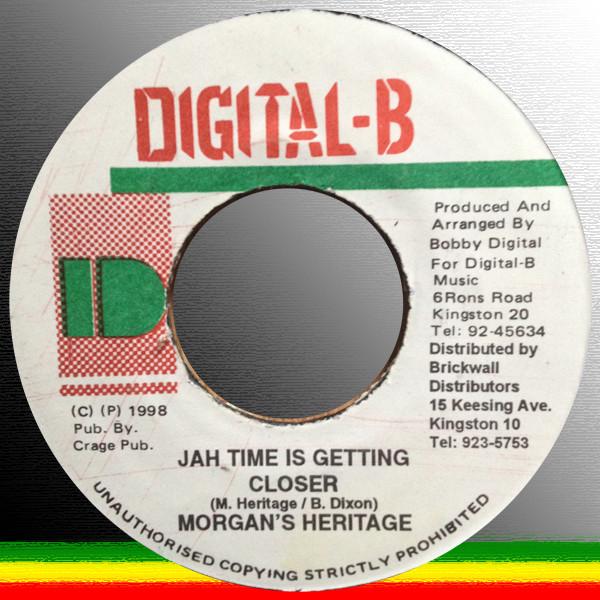 7inch Record MORGAN HERITAGE - Jah Time Is Getting Closer NONE Digital-B 1998 Jamaica Reggae, Ska & Dub Used
7inch Record MORGAN HERITAGE - Jah Time Is Getting Closer NONE Digital-B 1998 Jamaica Reggae, Ska & Dub Used