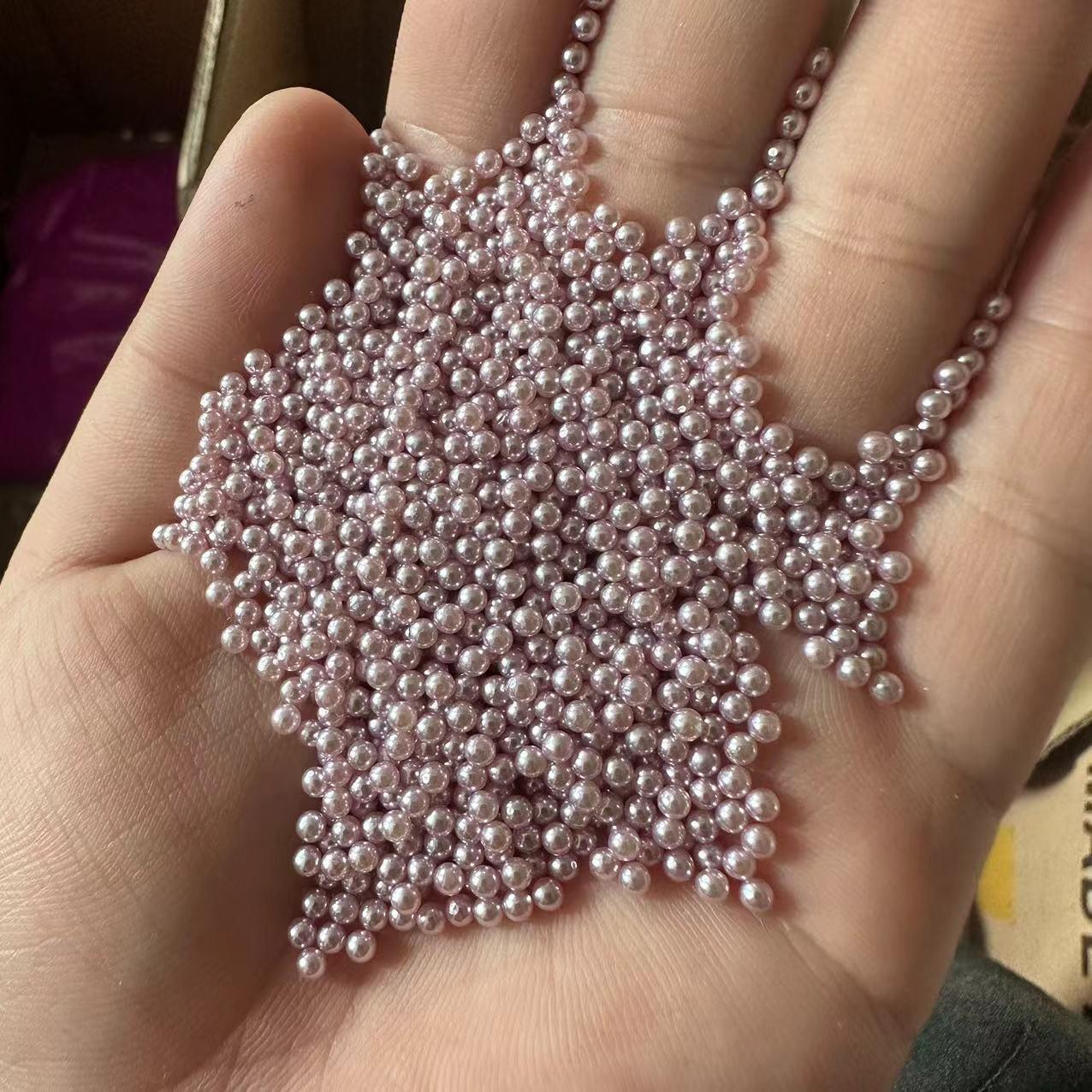 3-12Mm Round Non-Porous Abs Color Imitation Pearl Loose Beads Diy Handmade Jewelry Nail Bead Clothing Matching 2.5mm (10,000 pcs) світло-фіолетового кольору
3-12Mm Round Non-Porous Abs Color Imitation Pearl Loose Beads Diy Handmade Jewelry Nail Bead Clothing Matching 2.5mm (10,000 pcs) світло-фіолетового кольору