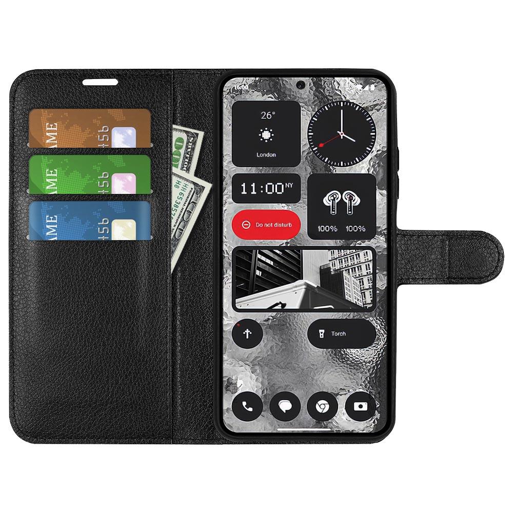 For Nothing Phone (2) Anti-Scratch Stand Wallet Litchi Texture Phone Case PU Leather Protective Cover Brown
For Nothing Phone (2) Anti-Scratch Stand Wallet Litchi Texture Phone Case PU Leather Protective Cover Brown