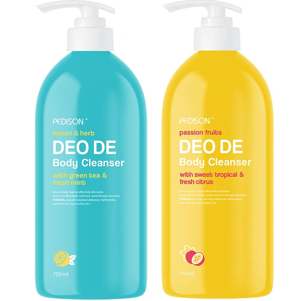 EVAS Pedison Deodorant Mild Acidic Large Size Body Wash, Body Cleanser, and Shower Gel (2 Types, 750ml x 2) Lemon & Herb 750ml 2 bottles
EVAS Pedison Deodorant Mild Acidic Large Size Body Wash, Body Cleanser, and Shower Gel (2 Types, 750ml x 2) Lemon & Herb 750ml 2 bottles