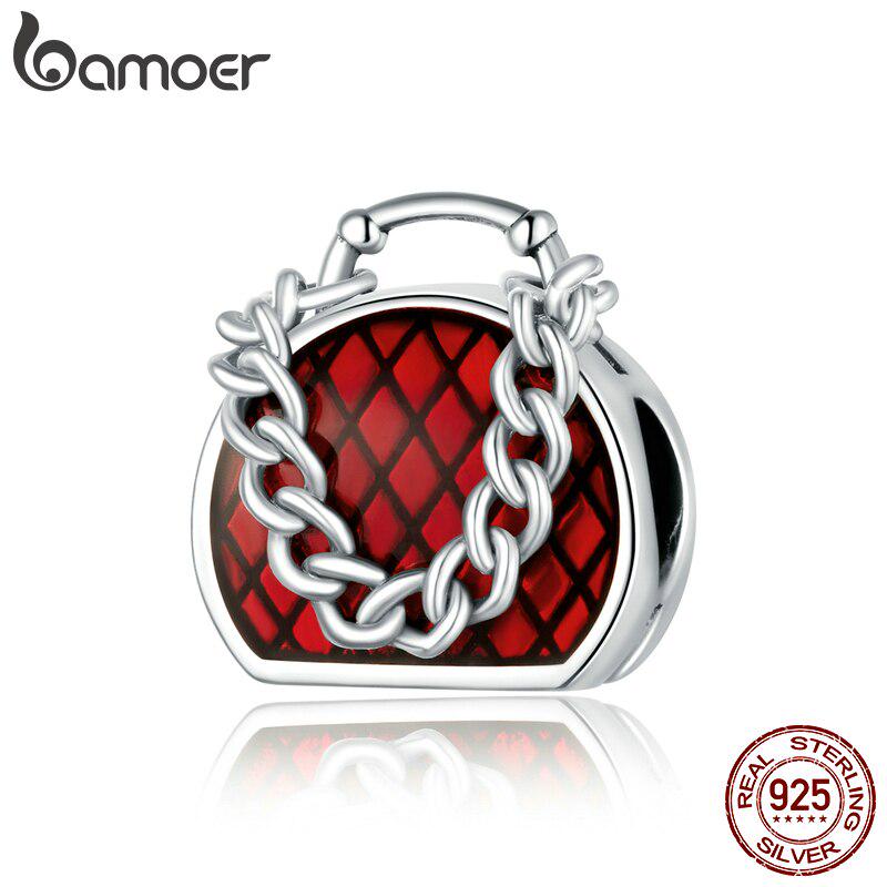 Очаровательная сумочка Bamoer, подвеска для оригинального серебряного браслета и браслета из стерлингового серебра 925 пробы, DIY окисленный ювелирный браслет
Очаровательная сумочка Bamoer, подвеска для оригинального серебряного браслета и браслета из стерлингового серебра 925 пробы, DIY окисленный ювелирный браслет