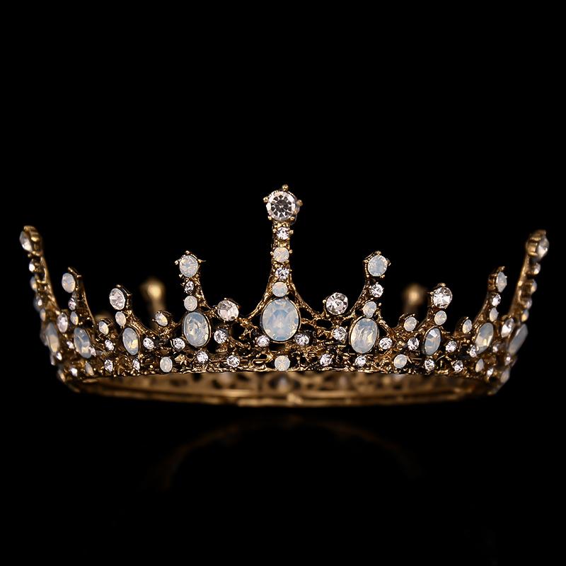 Baroque Vintage Crystal Wedding Bridal Tiaras Hairband Headpiece Silver Dreamlike Style Fashion Ladies Beauty Pageant Crown
Baroque Vintage Crystal Wedding Bridal Tiaras Hairband Headpiece Silver Dreamlike Style Fashion Ladies Beauty Pageant Crown