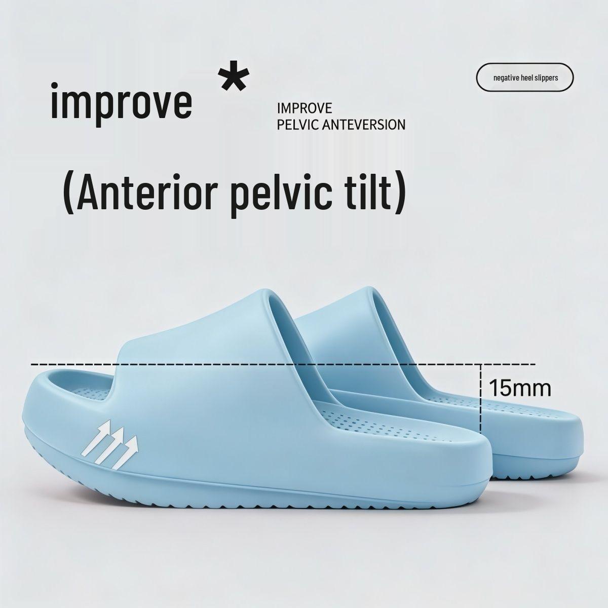 Women s Negative Heel Arch Support Slippers improve pelvic alignment, featuring a high front and low back design for non-slip indoor and outdoor use. 40-41 синій
Women s Negative Heel Arch Support Slippers improve pelvic alignment, featuring a high front and low back design for non-slip indoor and outdoor use. 40-41 синій