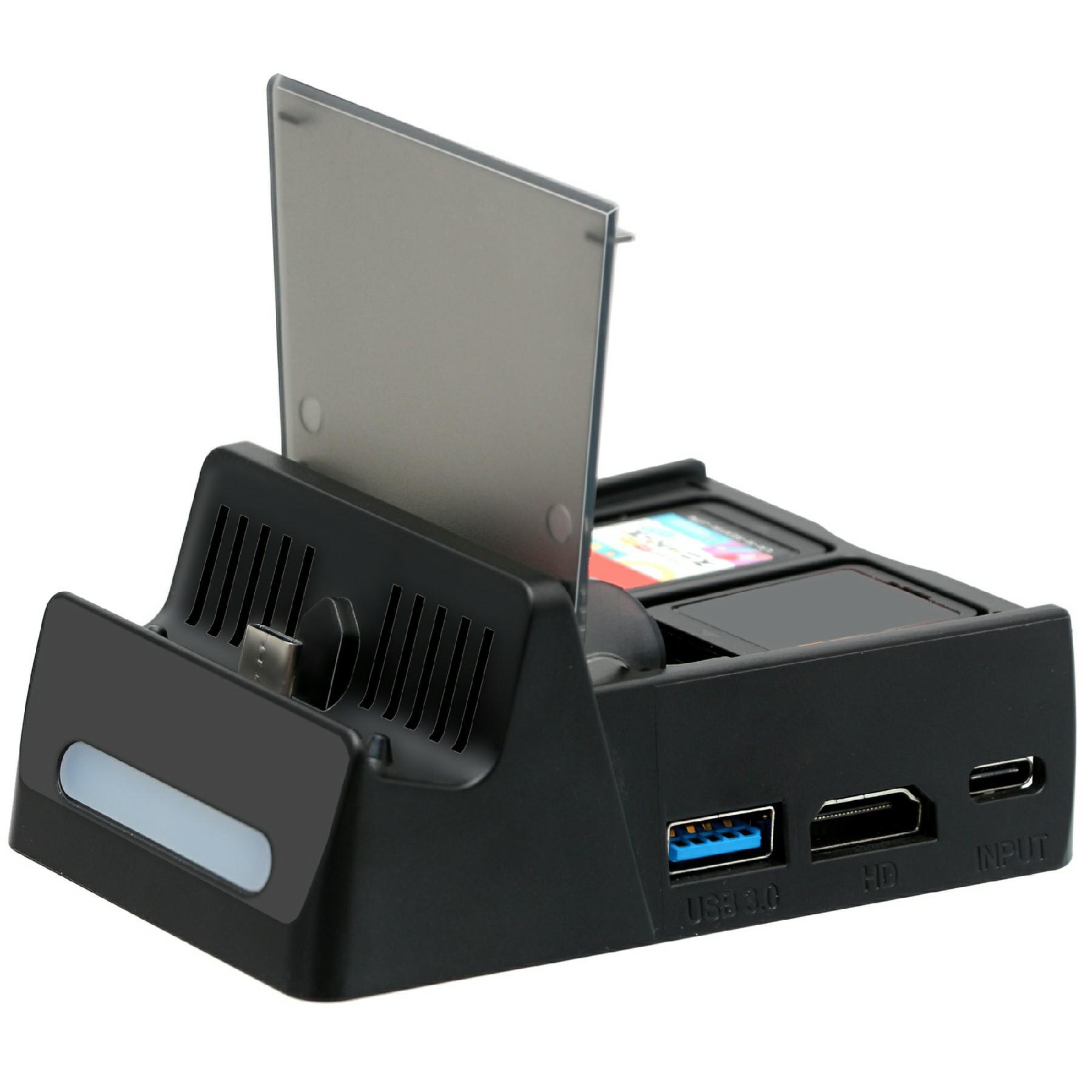 Міні HD відеоконвертер адаптер для док-станції зарядки Nintendo Switch
Міні HD відеоконвертер адаптер для док-станції зарядки Nintendo Switch