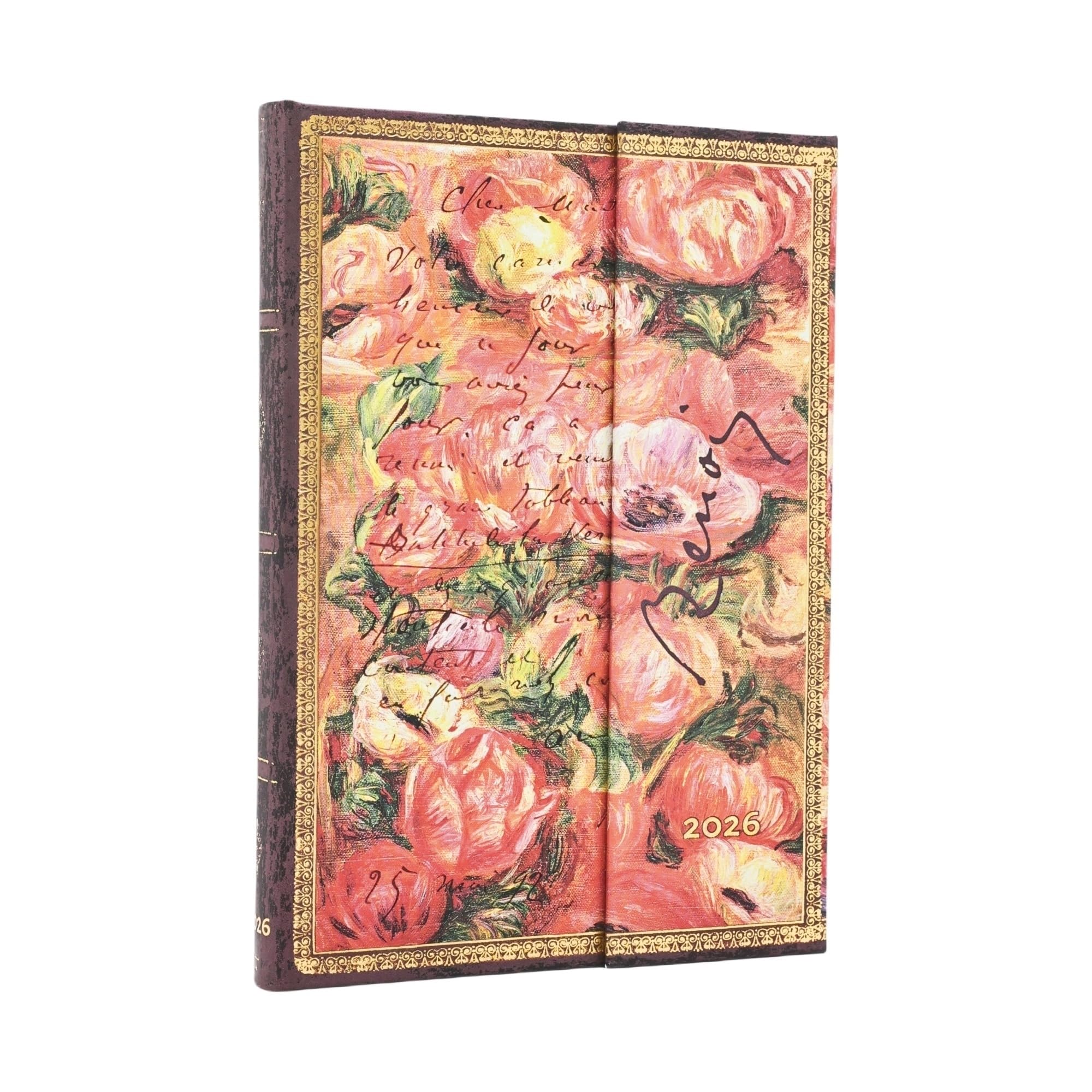 Paperblanks 2026 Diary English Edition Hardcover Renoir, Letter to Morisot (1892) Midi DE0761-7
Paperblanks 2026 Diary English Edition Hardcover Renoir, Letter to Morisot (1892) Midi DE0761-7