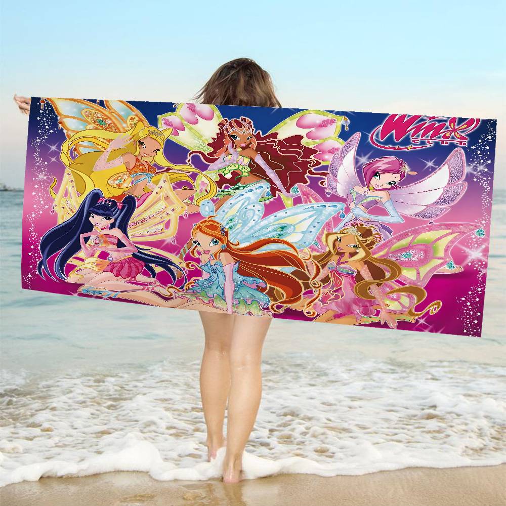 Girl-W-Winx Catoon Clubs Big Microfiber Beach Towels Quick Dry Towel Sand Beach Towels Pool Towel For Travel Swim Pool Yoga W40*H60(CM)
Girl-W-Winx Catoon Clubs Big Microfiber Beach Towels Quick Dry Towel Sand Beach Towels Pool Towel For Travel Swim Pool Yoga W40*H60(CM)