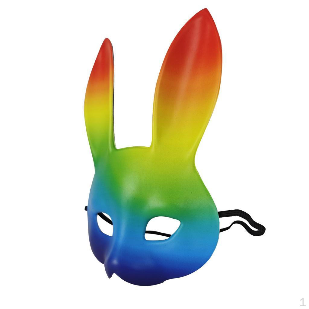Easter Bunny with Ears, Half Face for Masquerade, Birthday,
Easter Bunny with Ears, Half Face for Masquerade, Birthday,